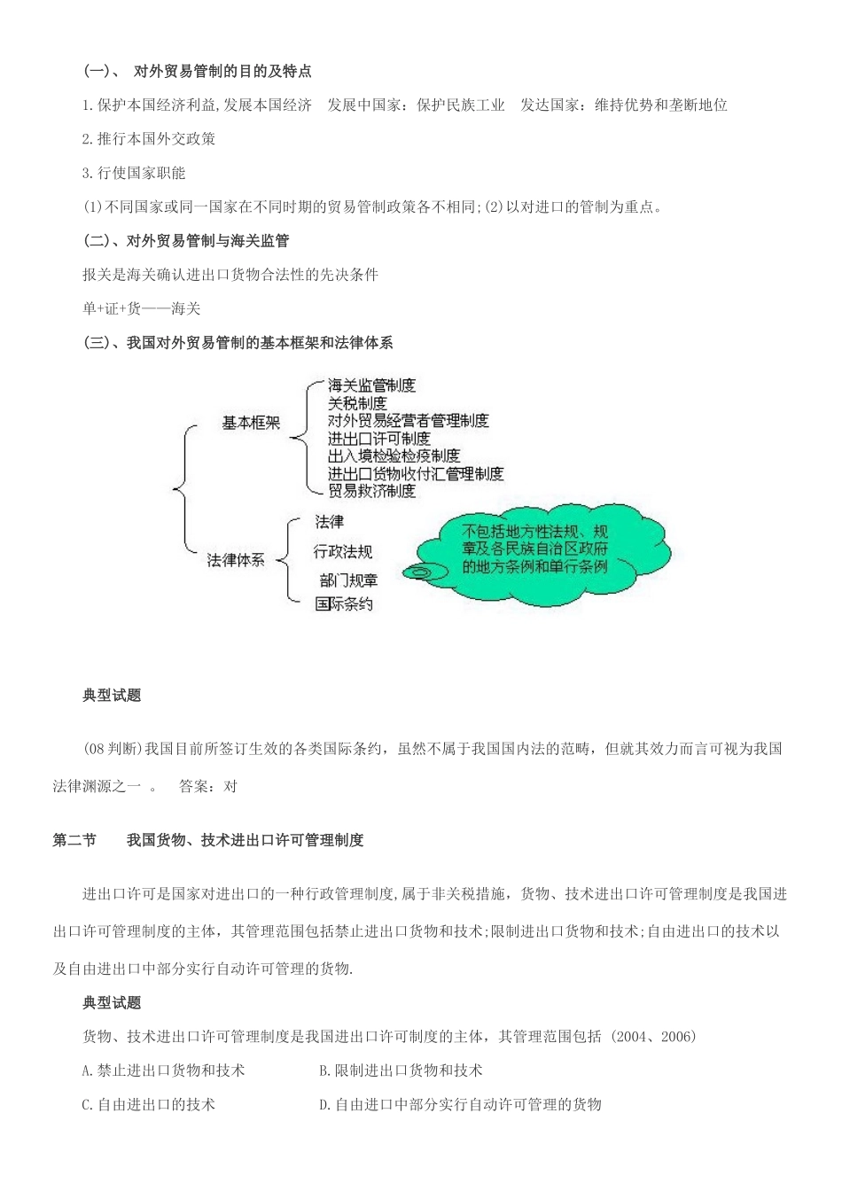 报关员考试考点总结_第3页