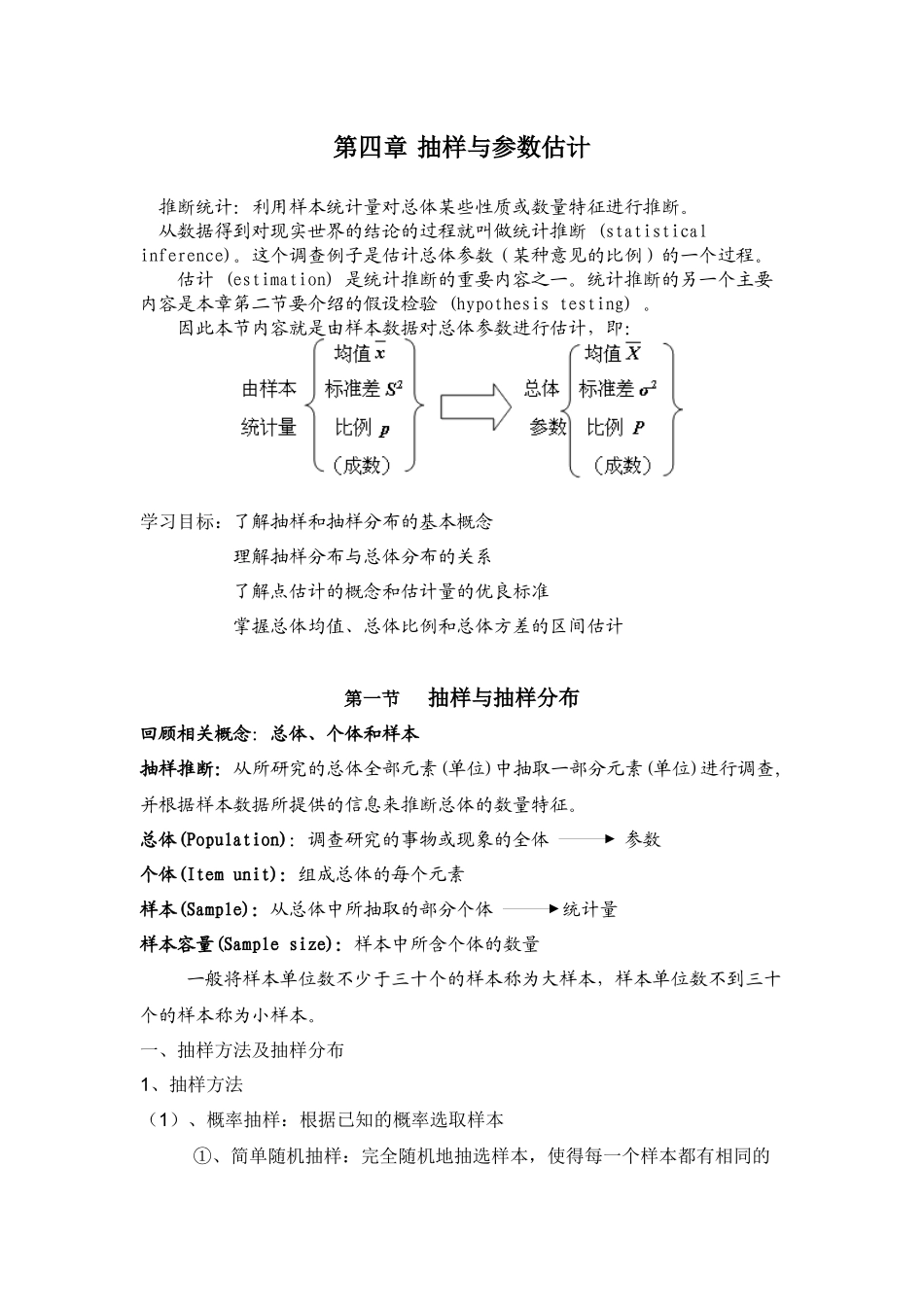 抽样与参数估计_第1页