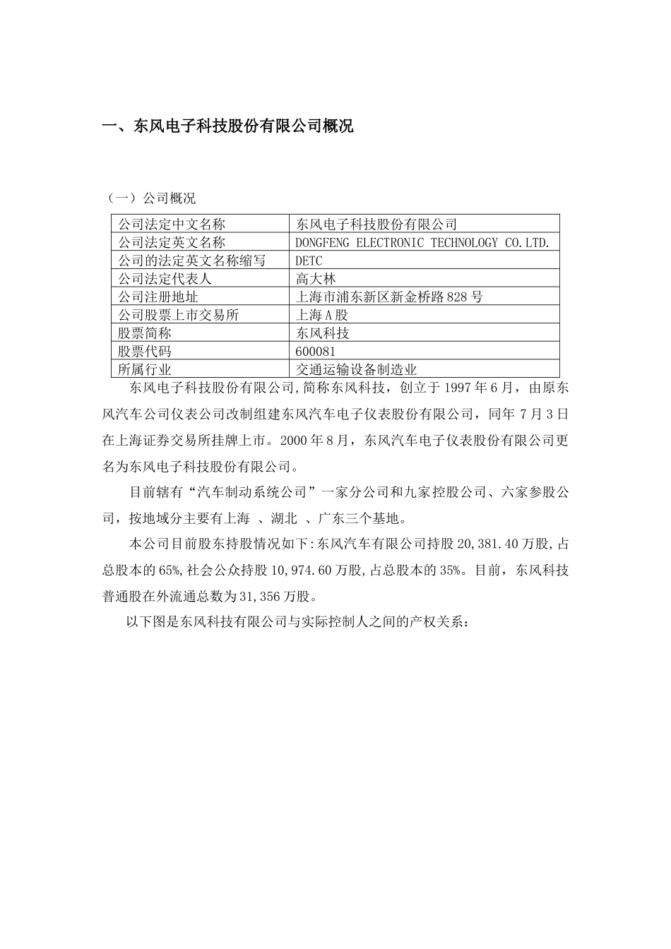 东风电子科技有限公司(600081)财务报表分析_第3页
