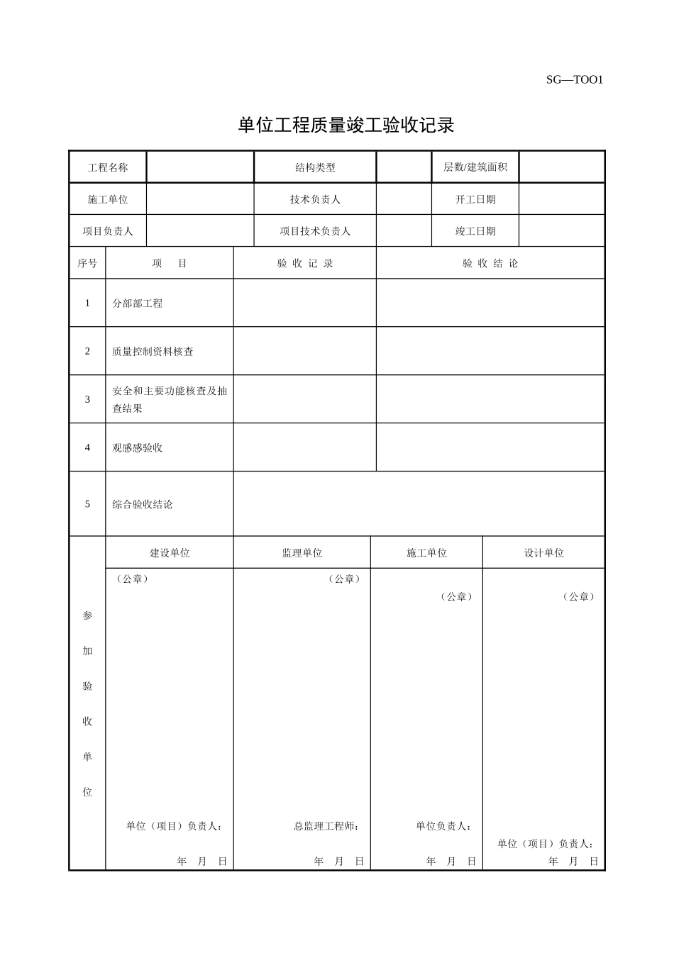 【四川】建筑工程施工质量验收规范实施指南(土建用表)_第2页