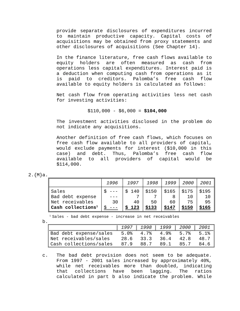 财务报表分析与运用杰拉尔德课后答案英文版第三章_第3页