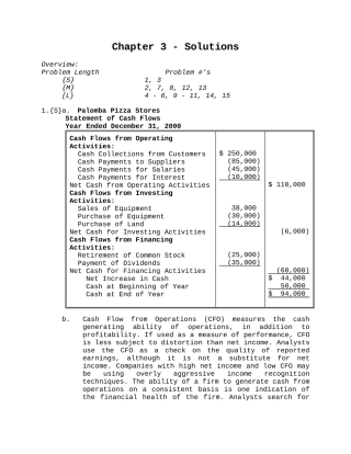 财务报表分析与运用杰拉尔德课后答案英文版第三章