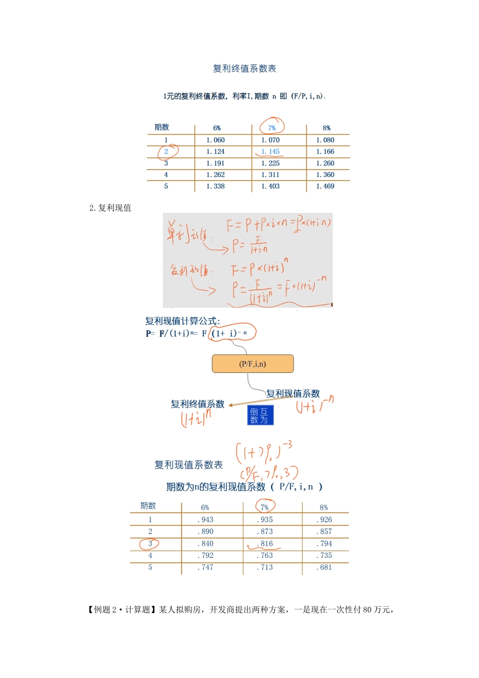 财务估价的基础概念_第3页