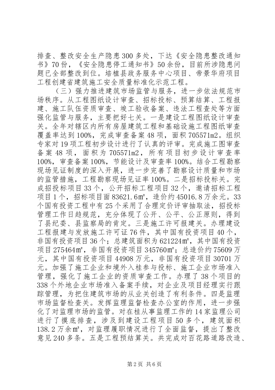 县住建局工作总结报告材料_第2页
