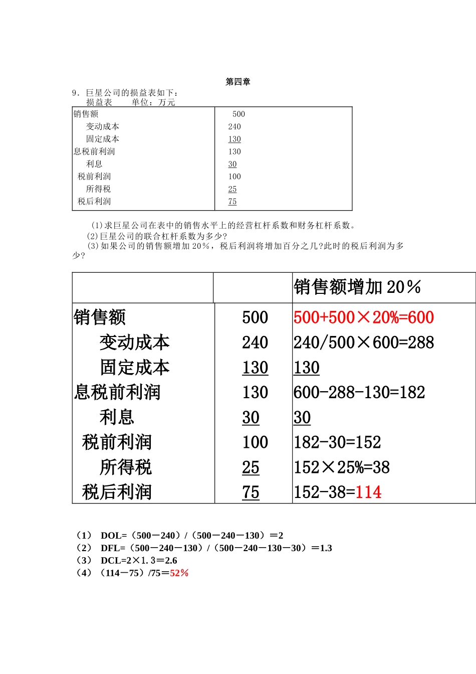 财务管理习题17347423_第2页
