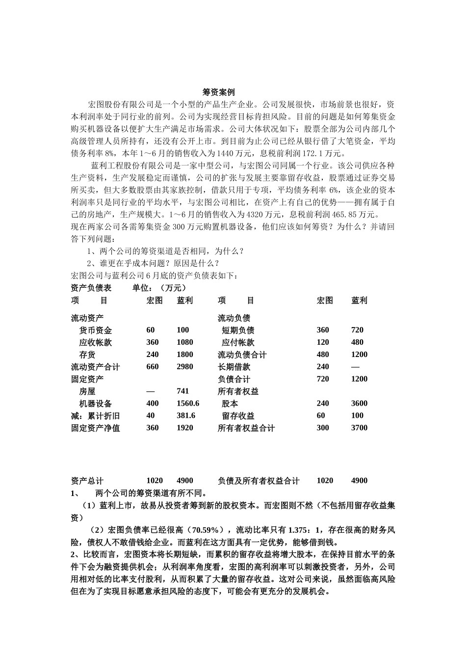 财务管理习题17347423_第3页