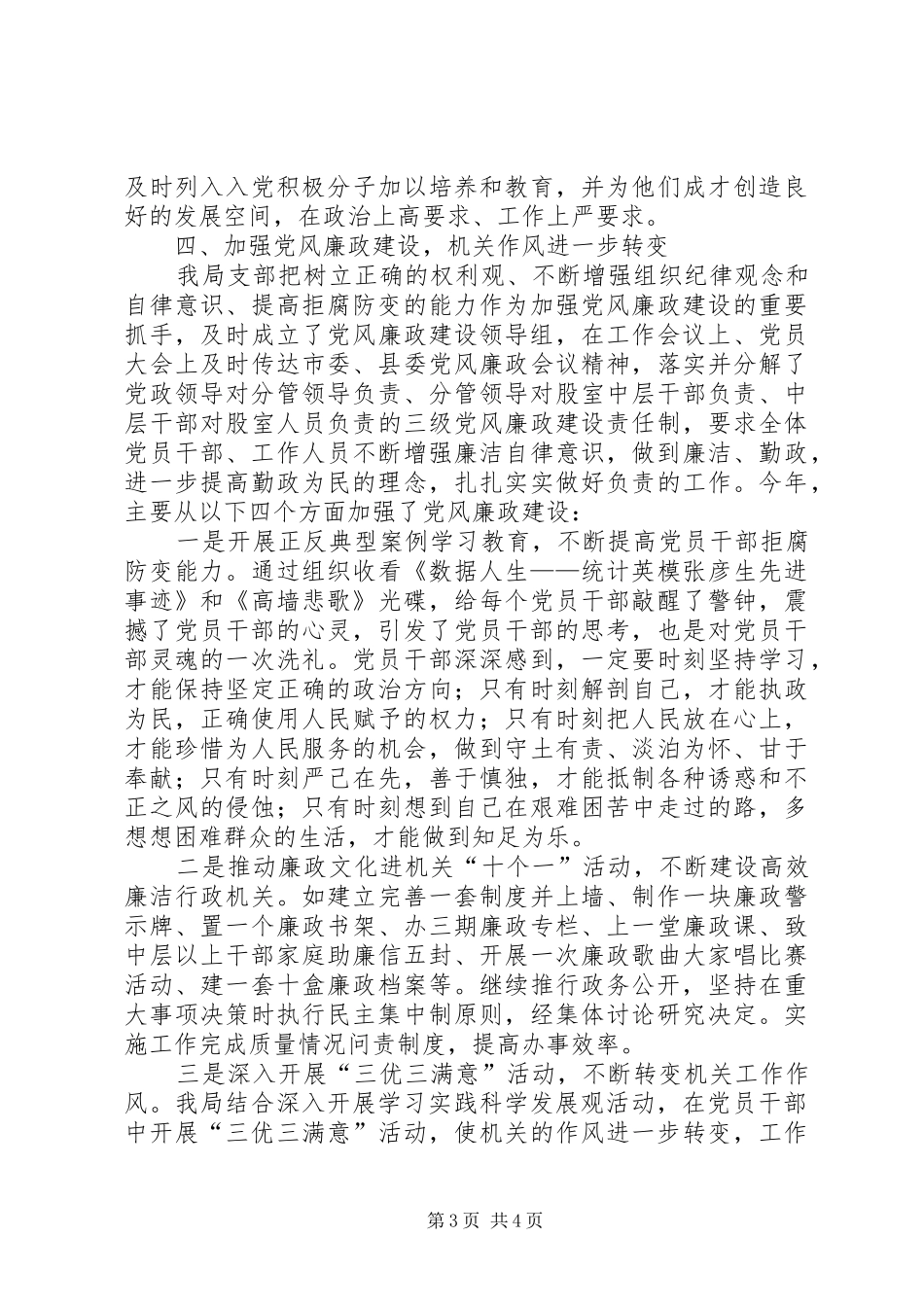 县统计局党支部年终工作总结_第3页