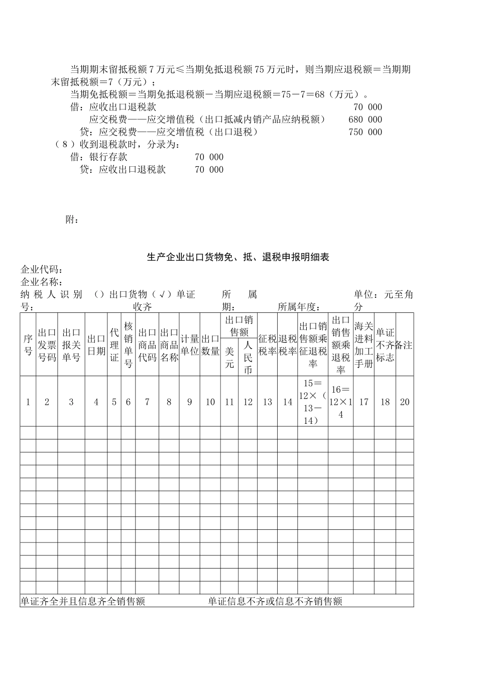 案例五出口退税的会计核算_第2页