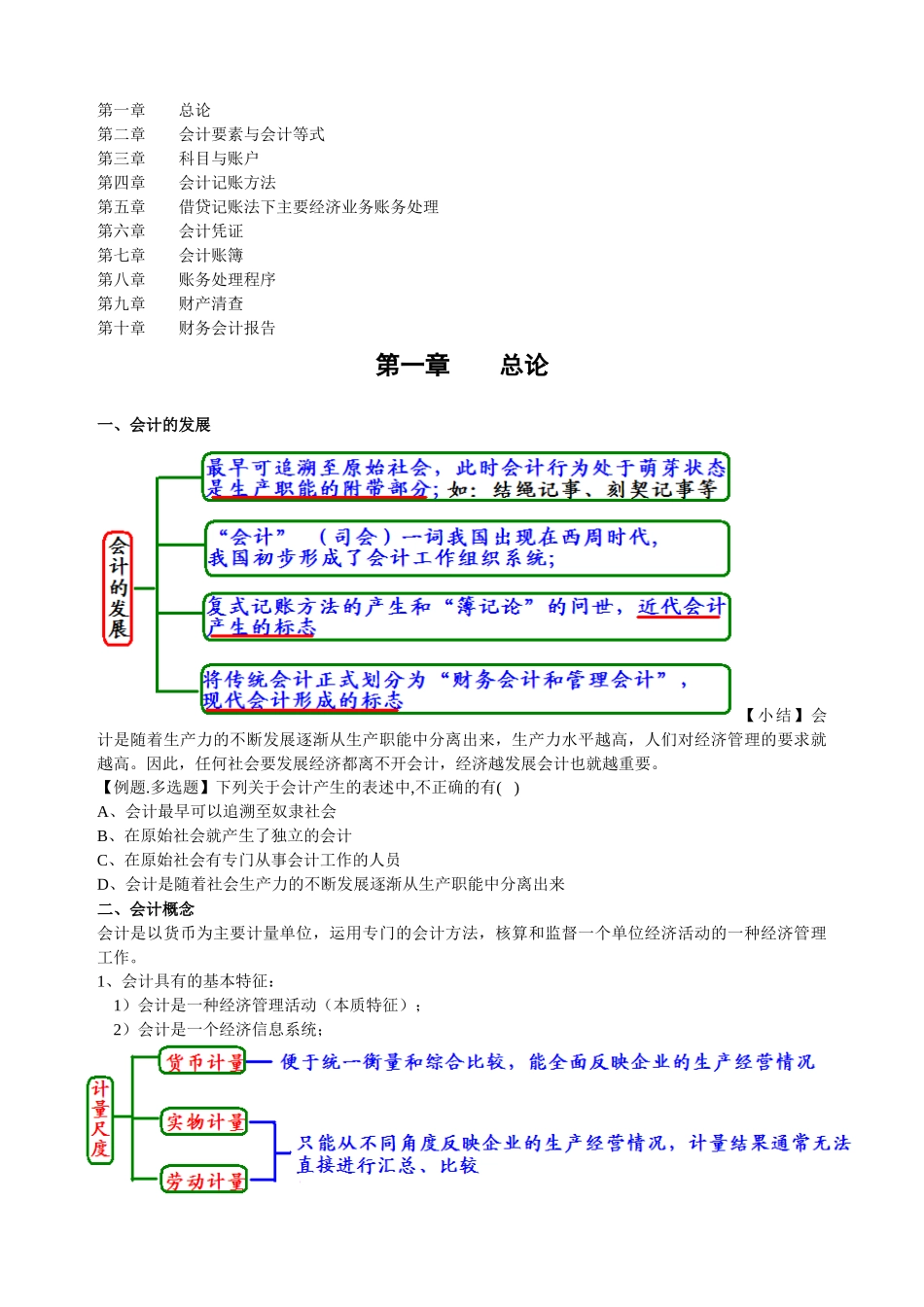 国税系统《会计基础》(全)(1)_第1页