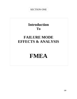 IntroductiontoFMEA