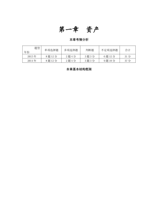XXXX年会计基础章节讲义001_j