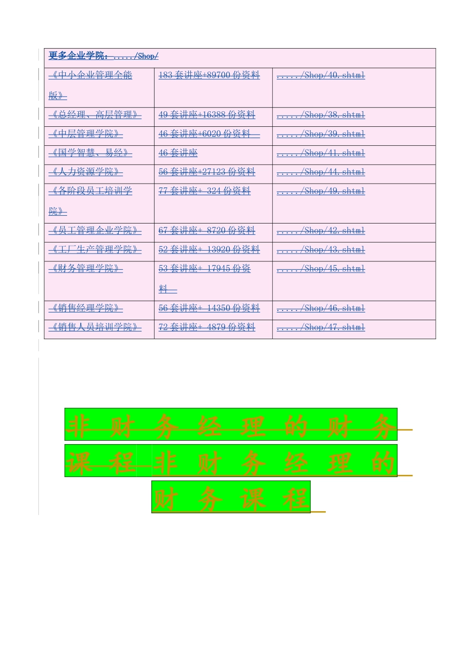 非财务经理的财务培训课程( 98页)_第2页