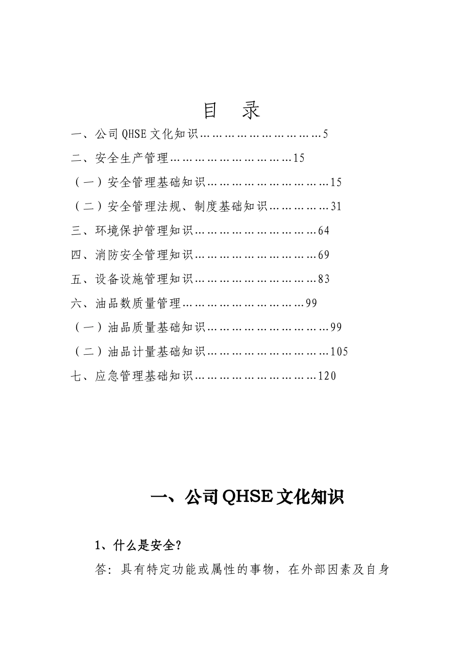 《中石油质量健康安全环境QHSE管理体系基础知识500题》_第2页