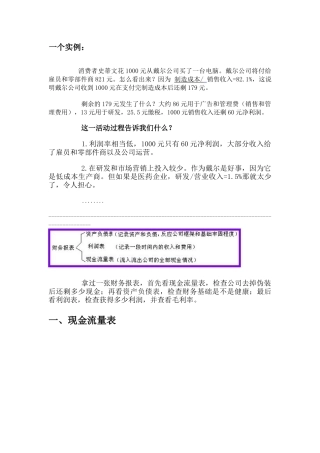 股市必学(1)--财务报表