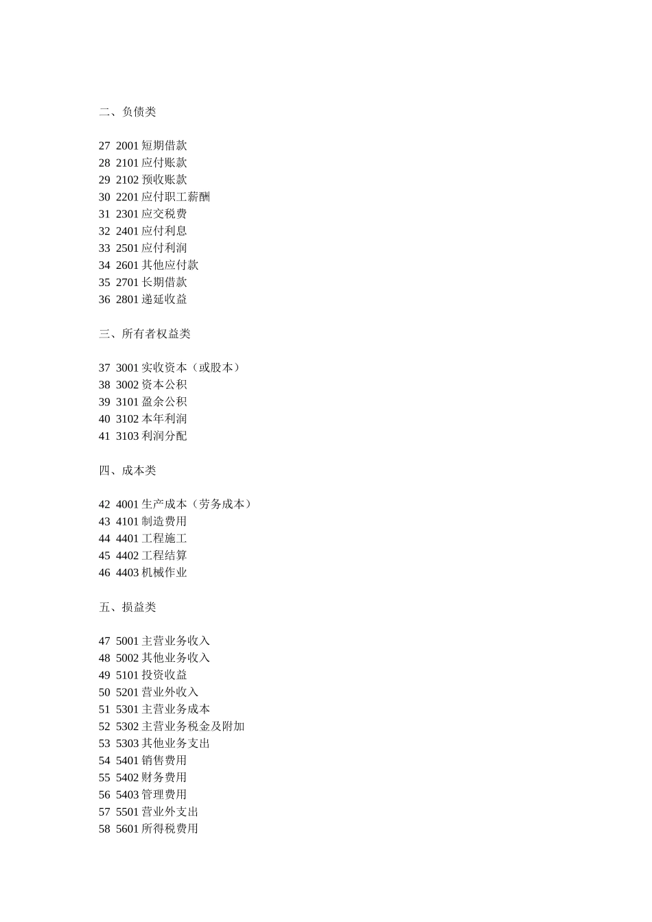 XXXX年小企业会计准则会计科目、主要账务处理和财_第2页