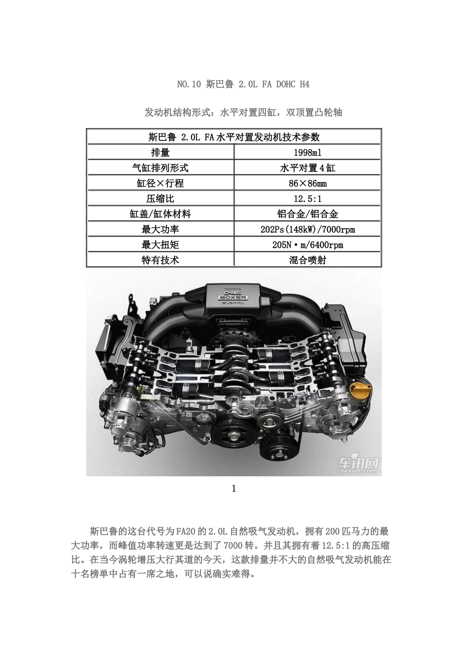 XXXX世界十佳发动机盘点物尽其用排在前_第2页