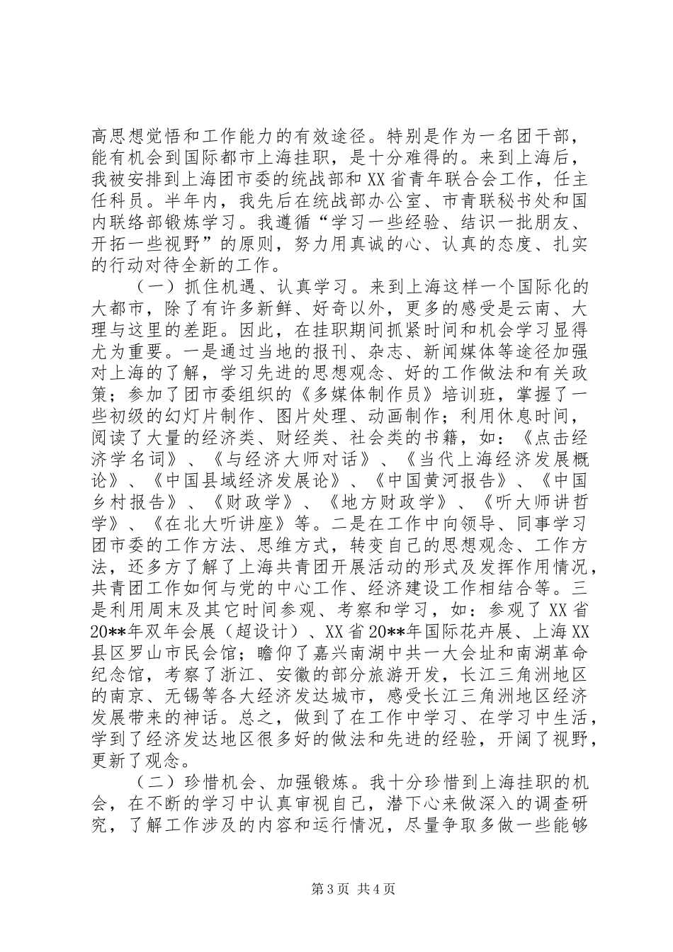 团县委书记挂职学习总结_第3页
