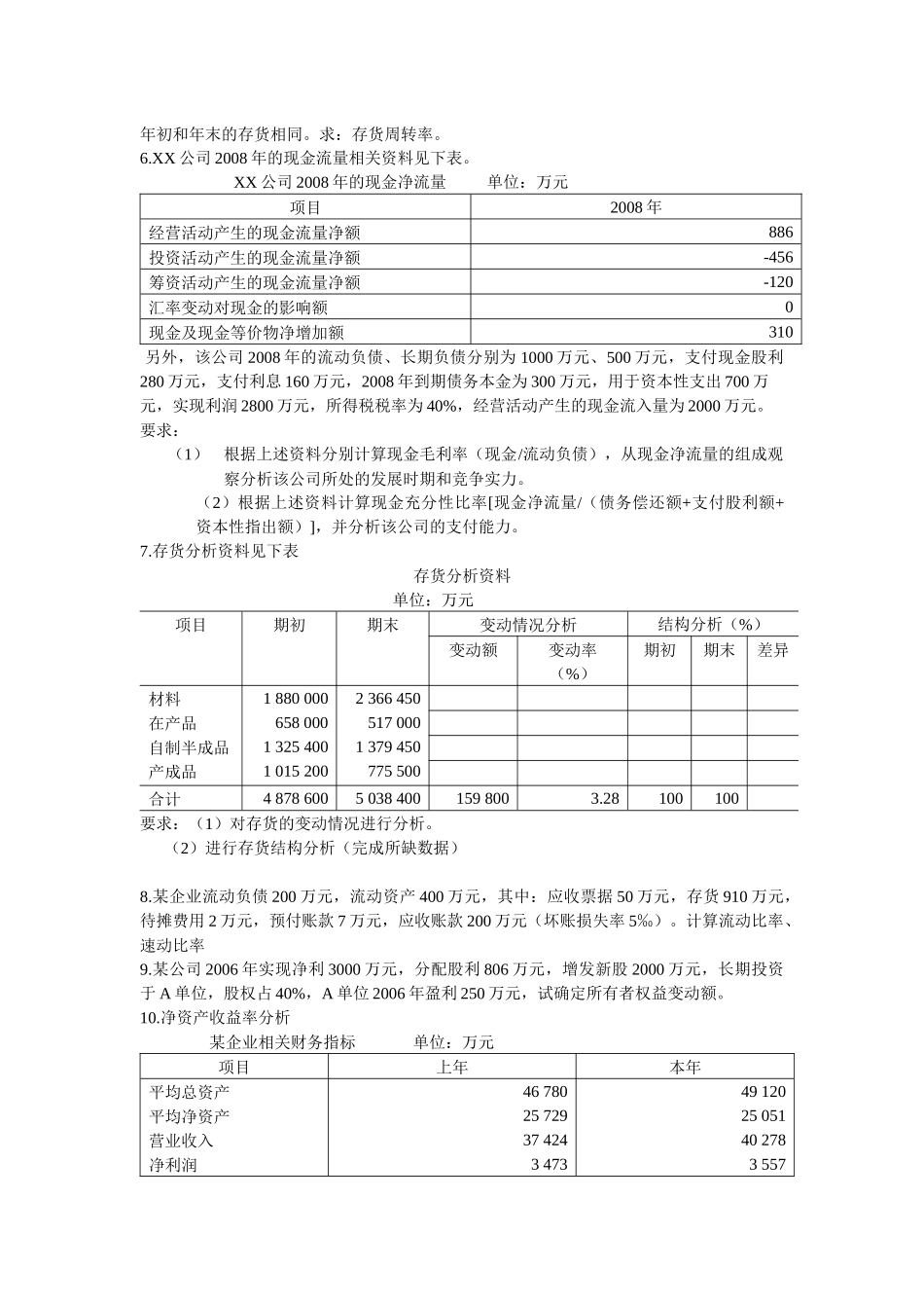 财务分析主观题_第3页