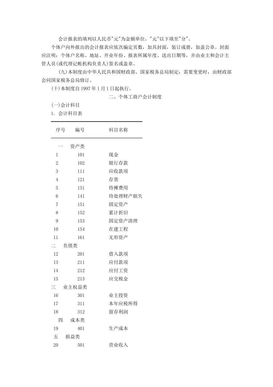 个体工商户会计制度(试行)_第2页