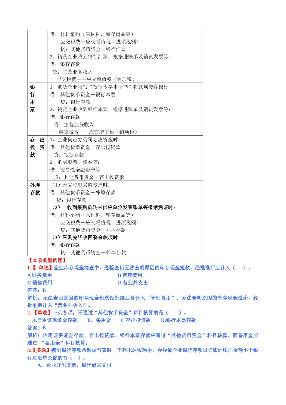 XXXX《初级会计实务》重点归纳_第2页