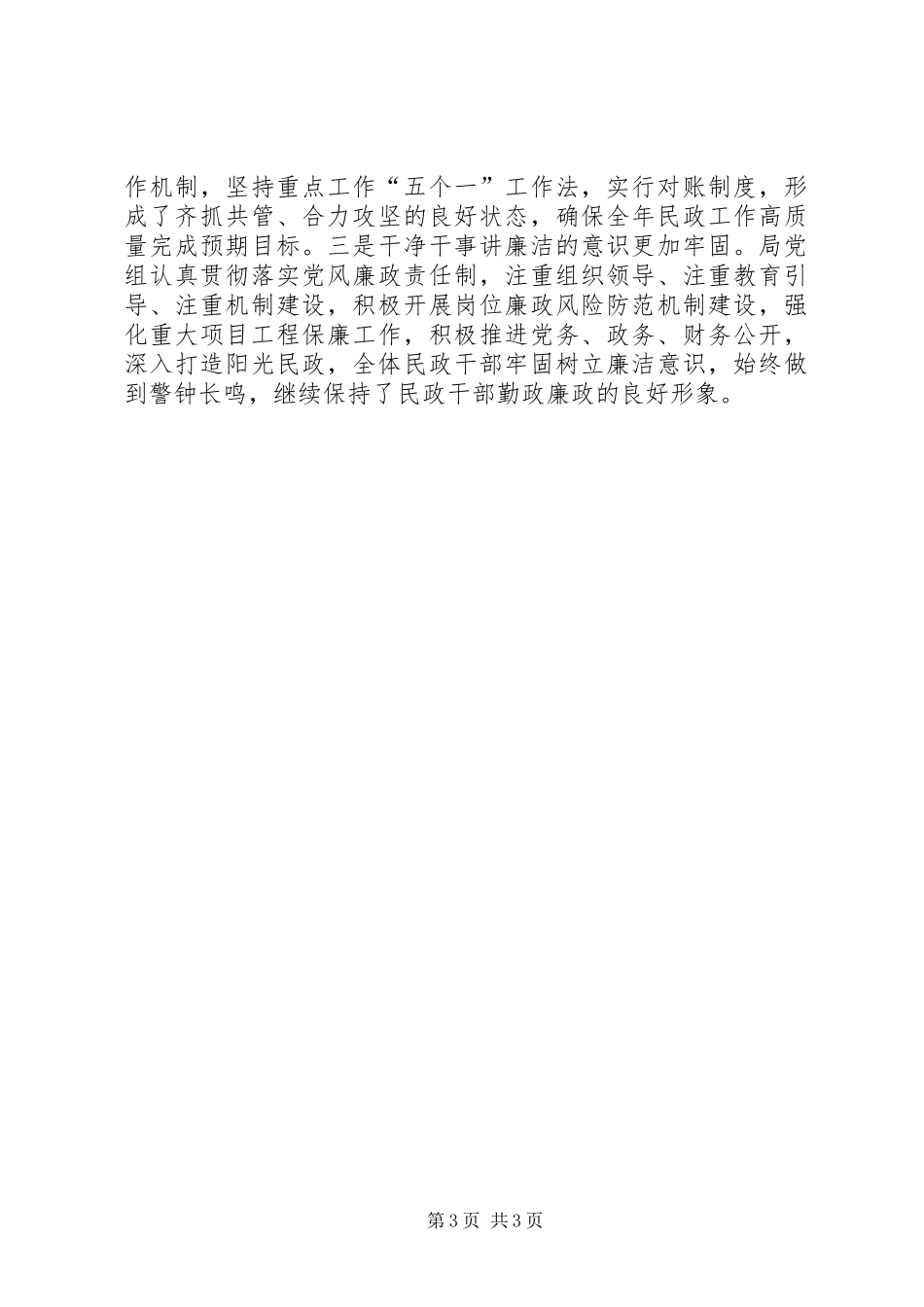 市区民政工作总结报告_第3页