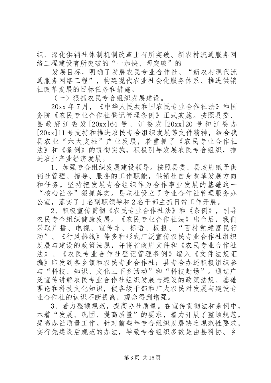 县政府工作总结及今后五年工作目标_第3页