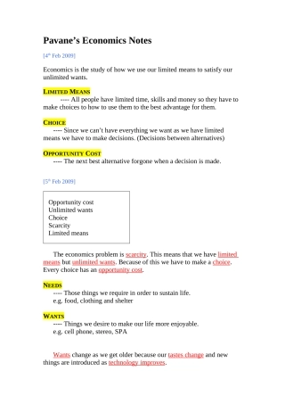 Economics Notes微观经济学-英文笔记-需求