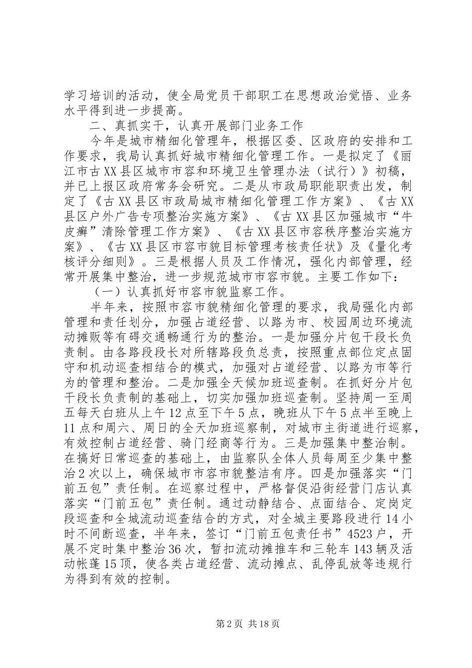 市政局个人工作总结_第2页