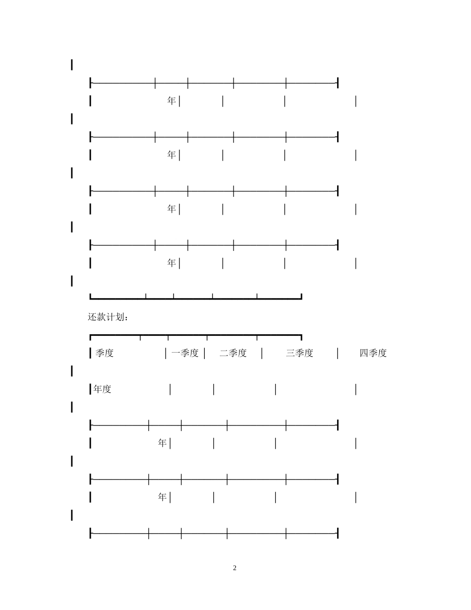 技术贷款合同范本_第2页