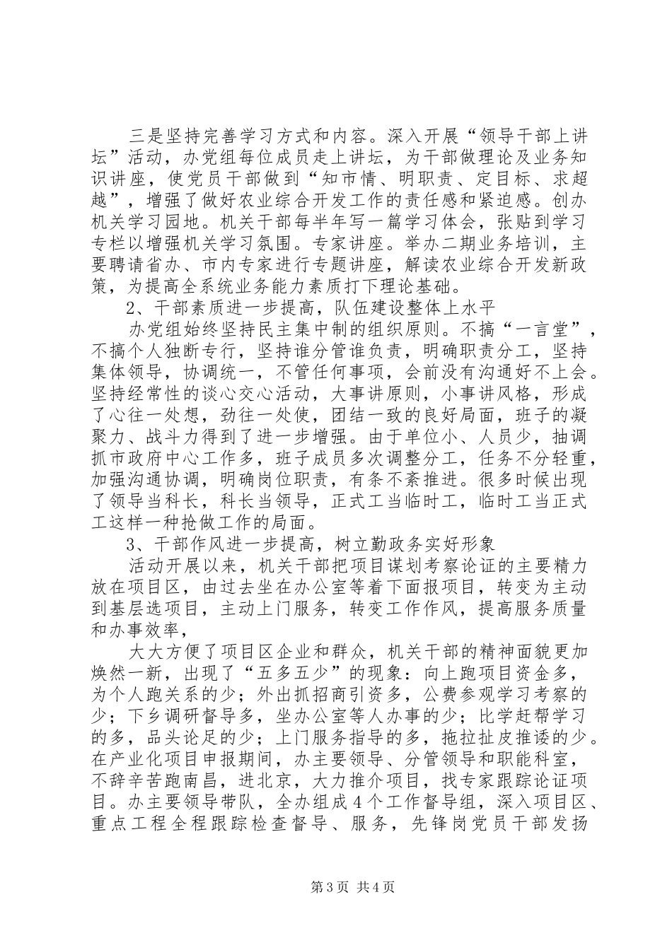 市农发办发展提升年全年总结_第3页