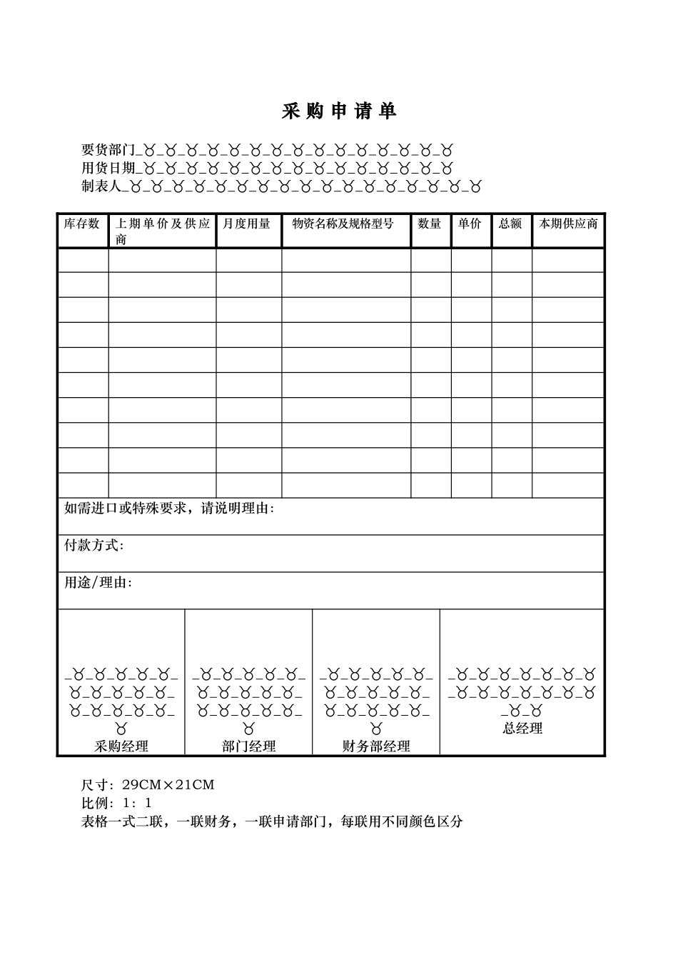 财务部常用表单_第2页
