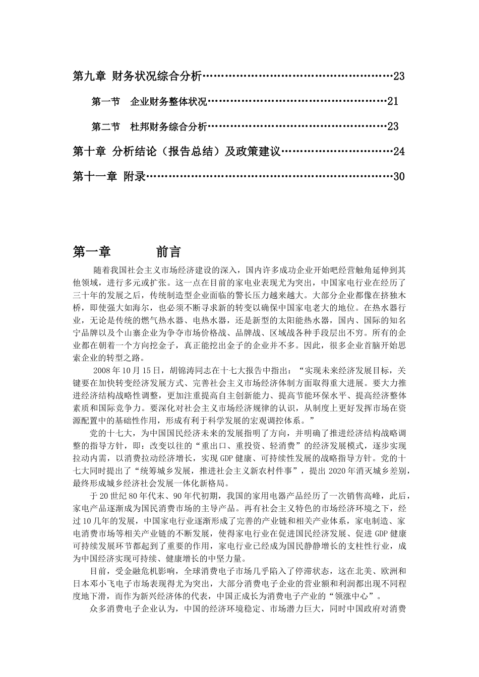 TCL公司财务分析报告( 30页)_第3页