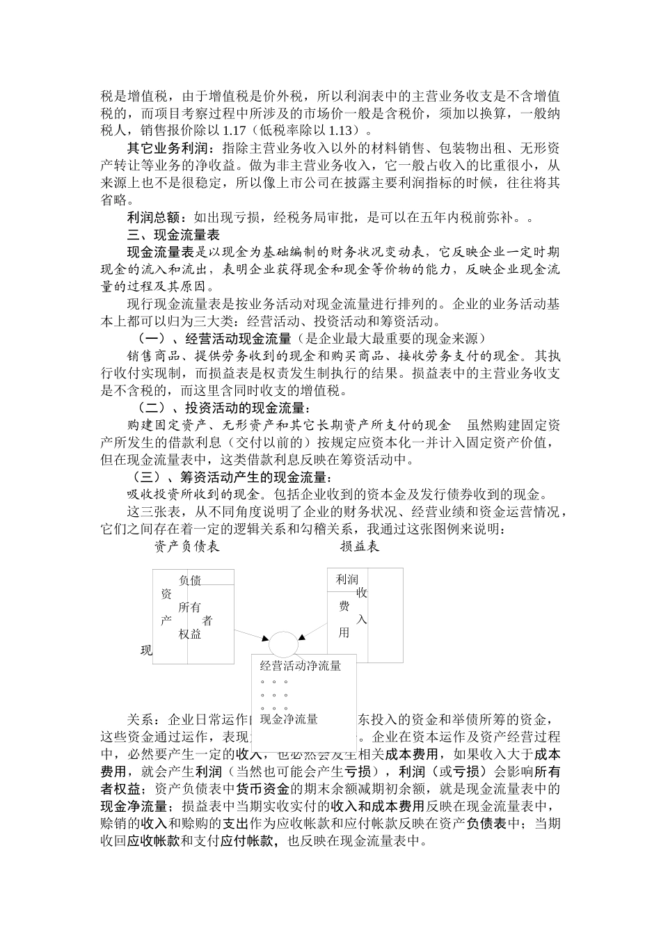 财务报表的概念及内容_第2页