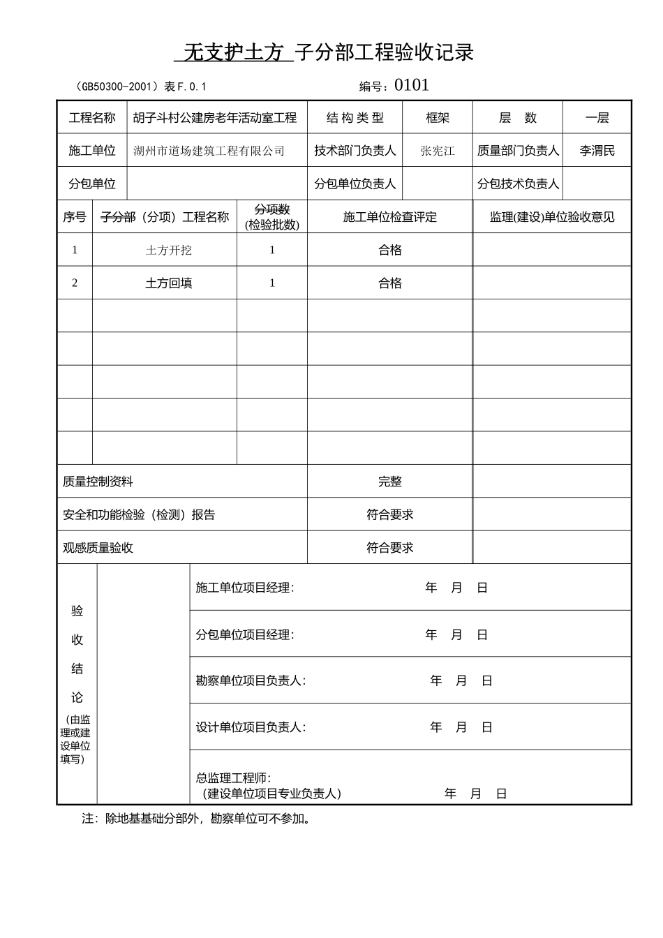 分部(子分部)工程质量验收表_第2页