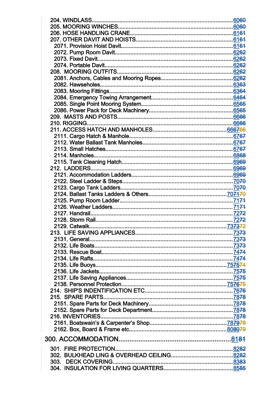 CleanSpecforionia73400TWD成品油轮技术规格书_第3页