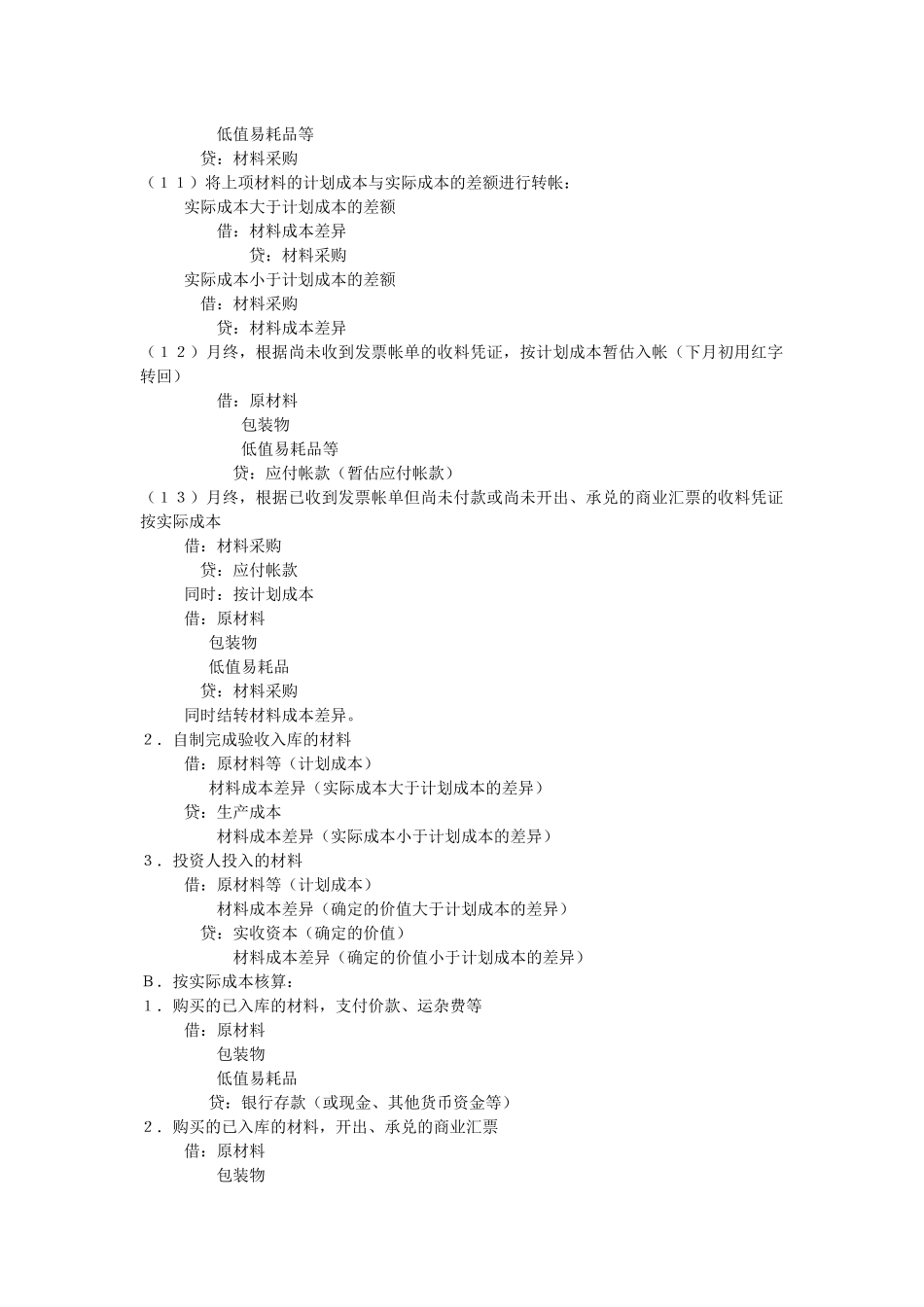 工业企业会计分录_第3页