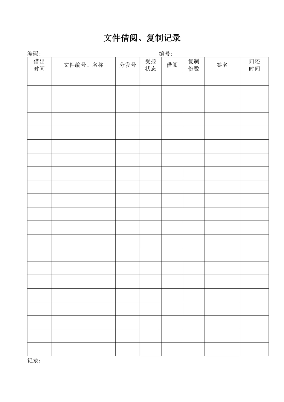 ISO全套表格[1]_第2页