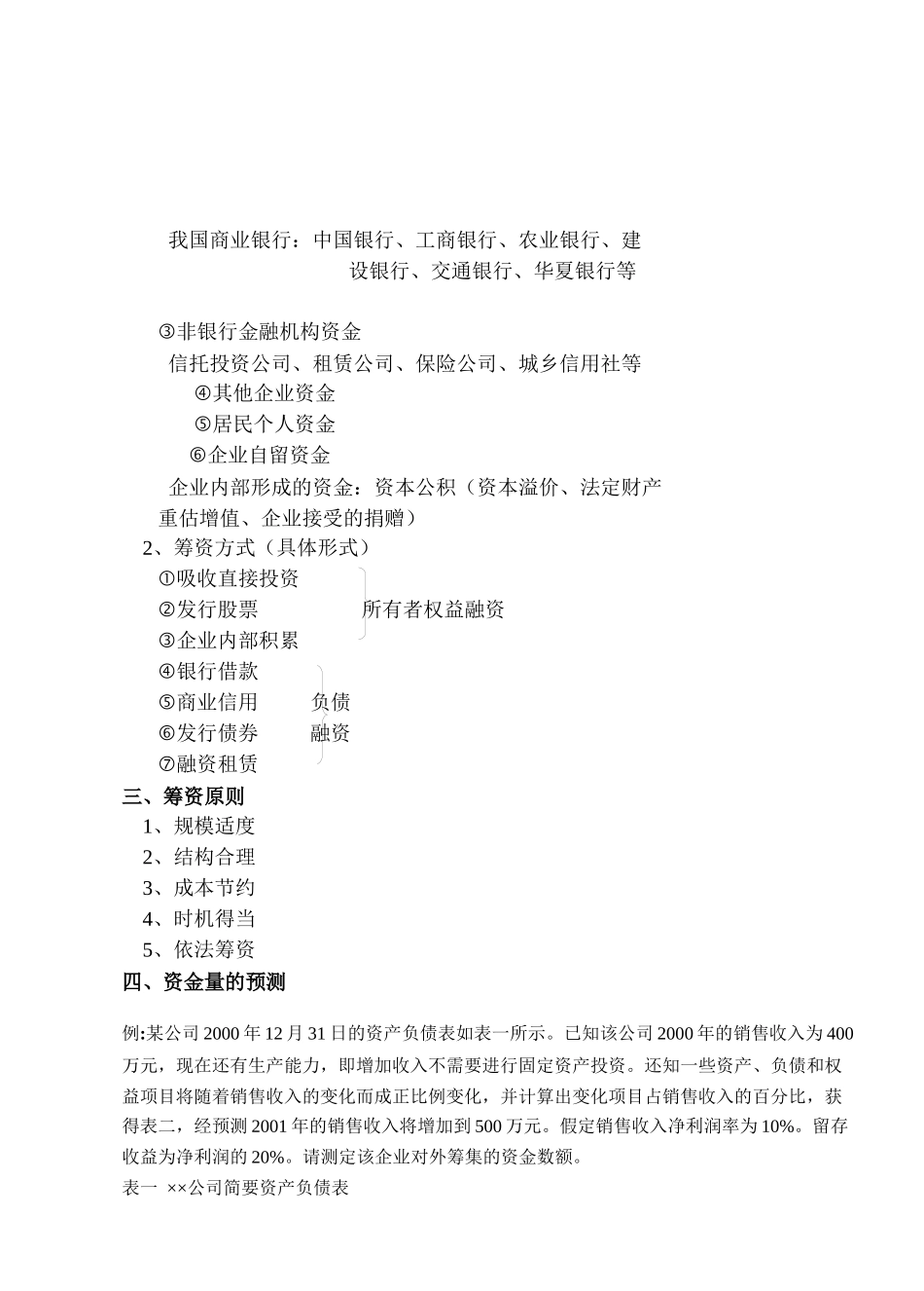 筹资方式讲解分析_第3页