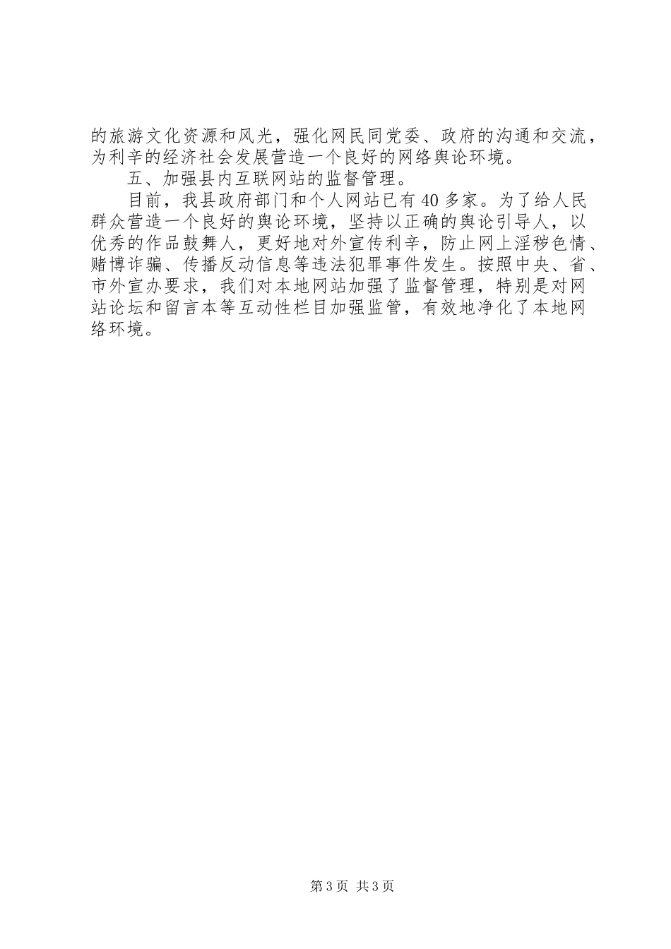 市外宣办对外宣传工作总结_第3页
