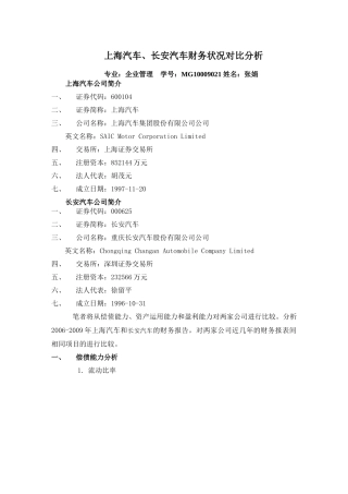 MG10009021 张娟 财务分析