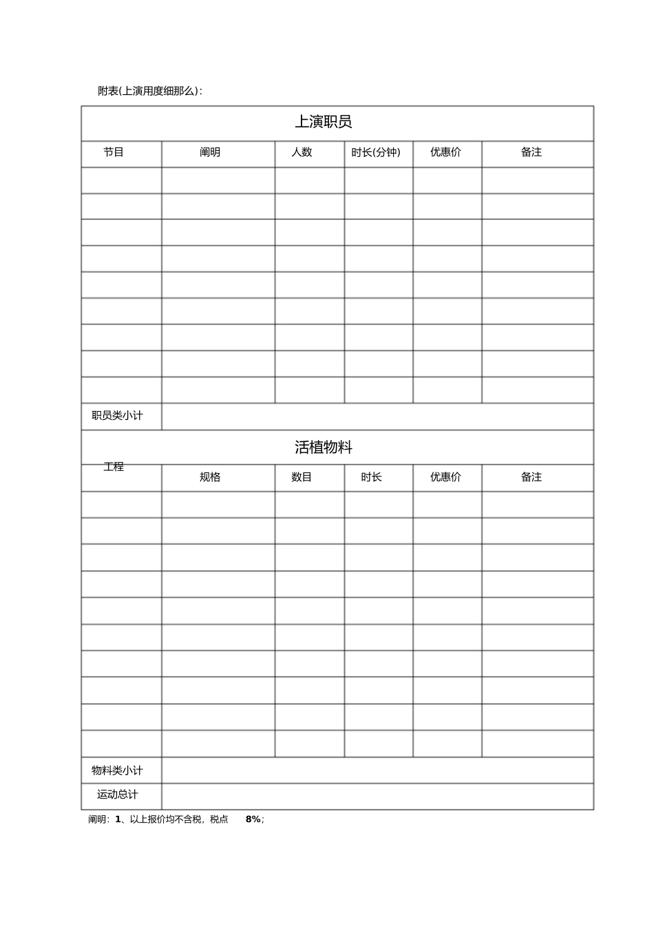 商业活动演出合同书_第3页