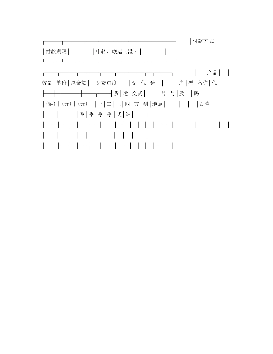 汽车产品供需合同_第2页