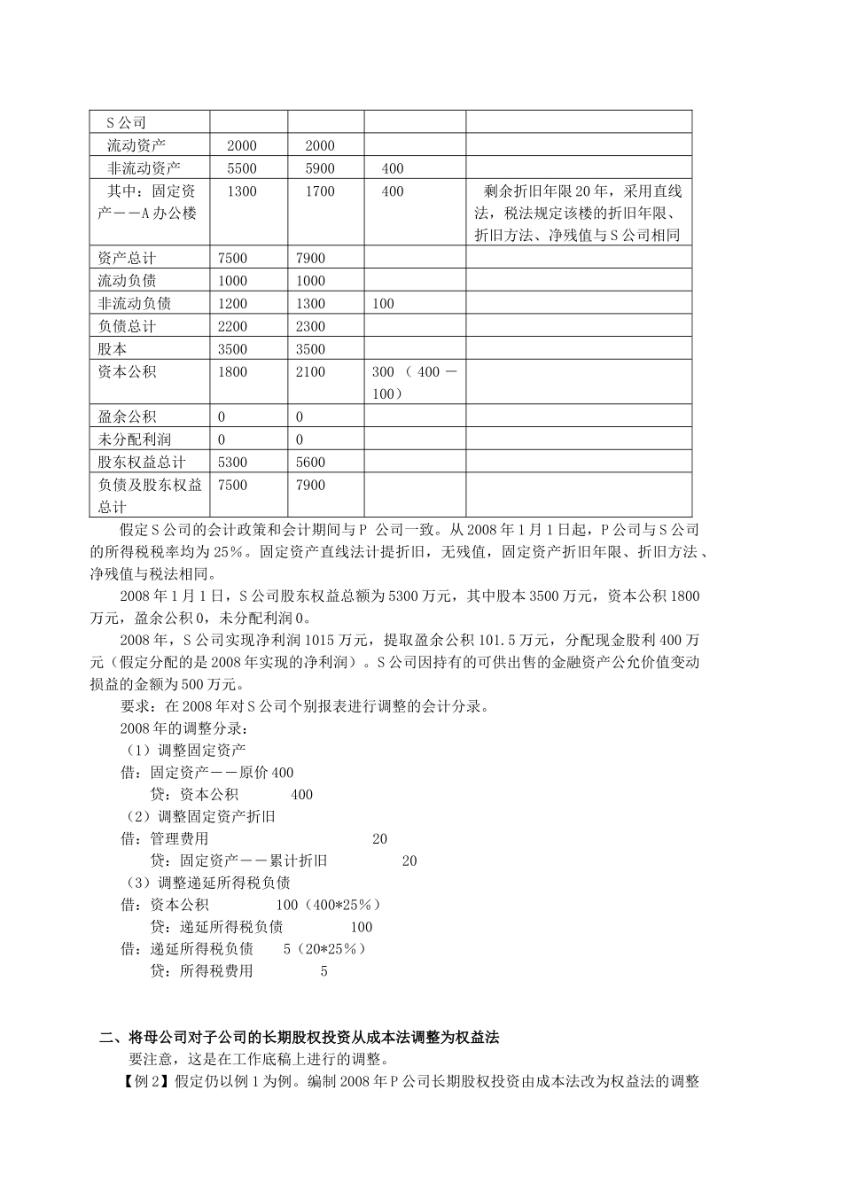 合并会计报表(会计师)_第2页