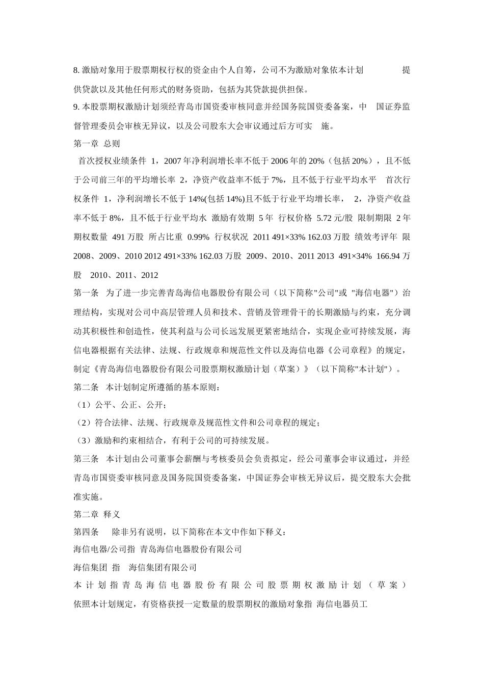 电器股份有限公司股票期权激励计划培训资料_第2页