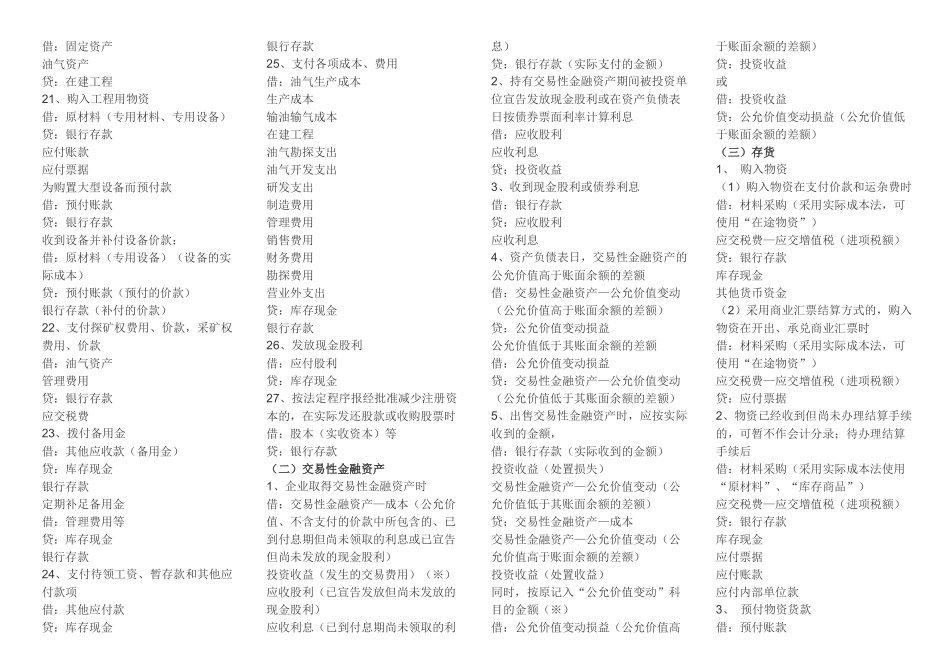财务会计分录的做法_第2页