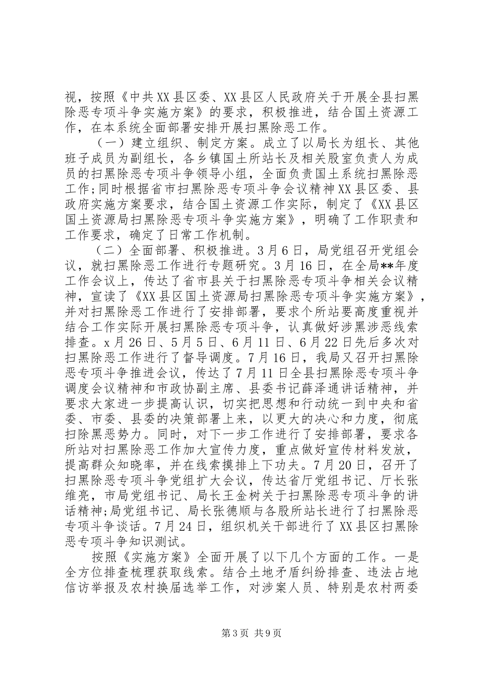 县级扫黑除恶年度总结_第3页