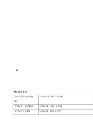 哈佛商学院的财务学笔记