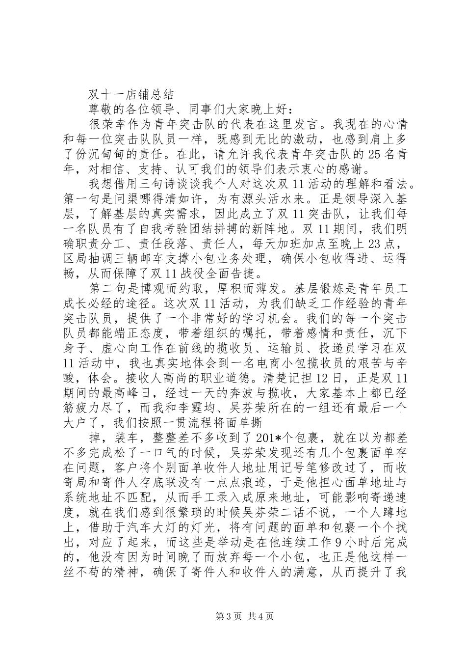 双十一活动总结及小结_第3页