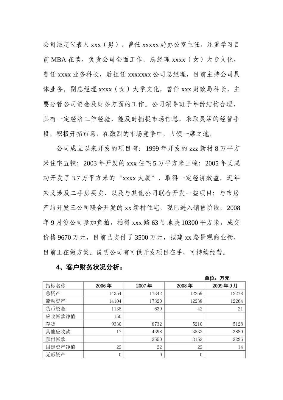 贷款展期授信贷款申报书_第2页