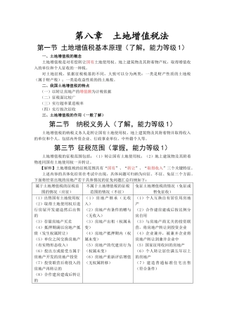 第八章 土地增值税法5093863502